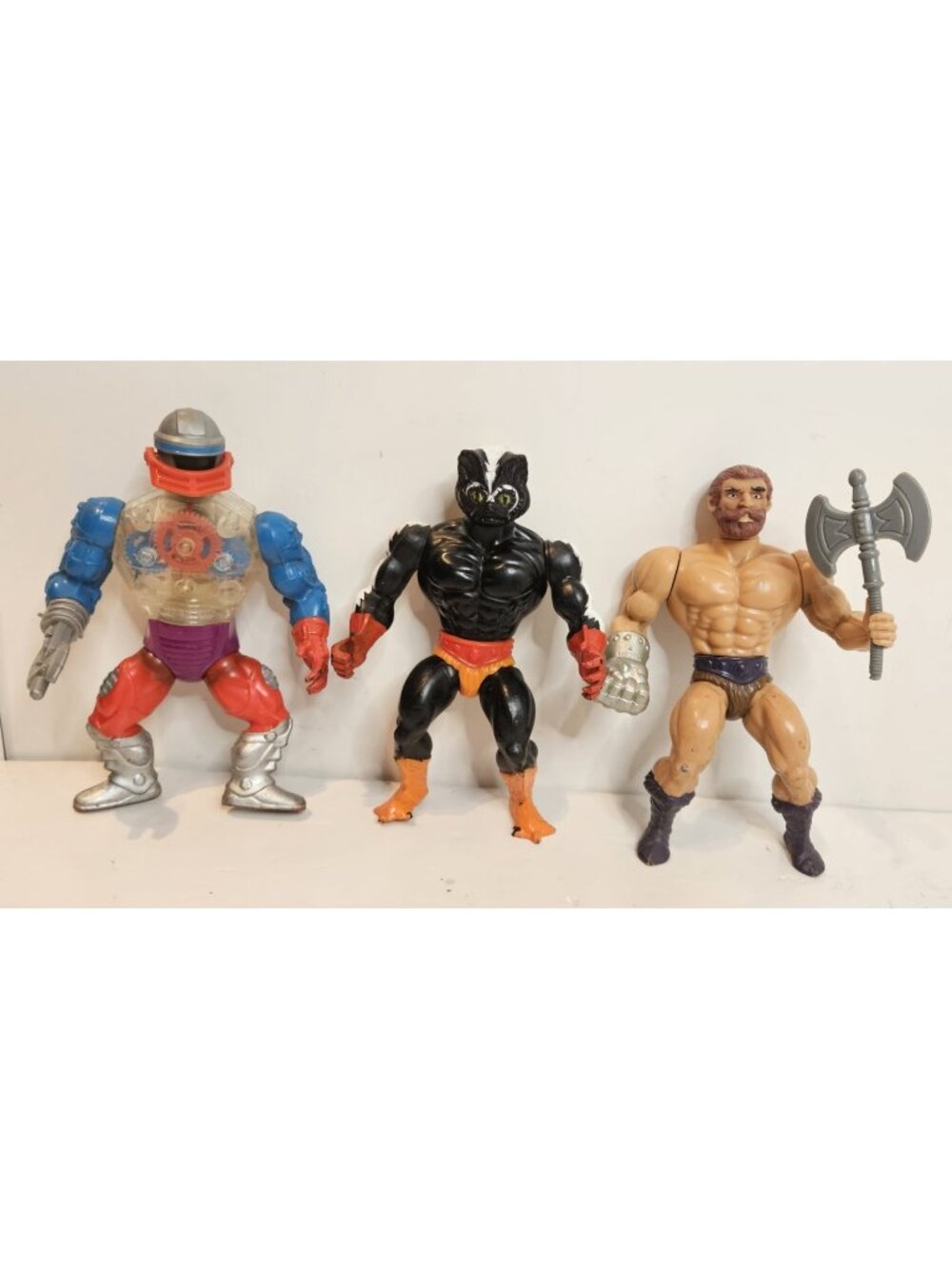 Masters Of The Universe - Action Figure Lot of 3 - 1981-1984 - 1 Accessory